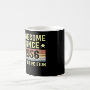 Mug Incroyable depuis 1956 Rétro 66 Ans Anniversaire