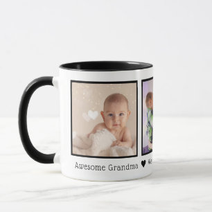 Mug Incroyable grand-mère multi photo personnalisé
