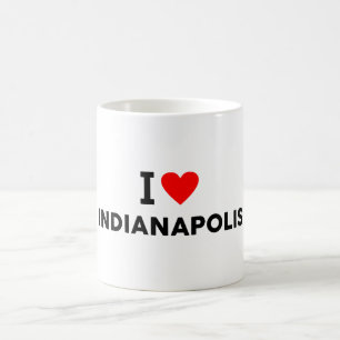 Mug Indianapolis États-Unis amérique USA amour ville n