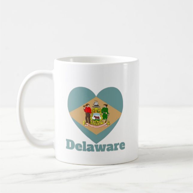 Mug Indicateur cardiaque du Delaware (Gauche)