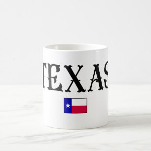 Mug Indicateur de la carte d'état du Texas USA