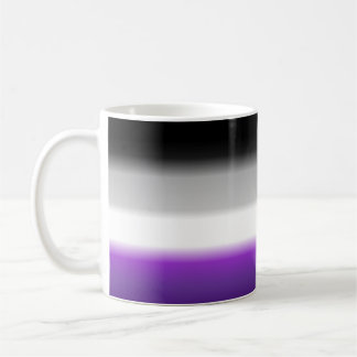 Mug Indicateur de la fierté de dégradé d'ace : bande h