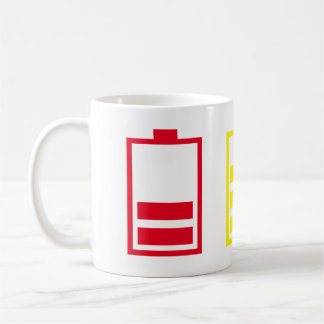 Mug Indicateur de niveau d'alimentation de la batterie