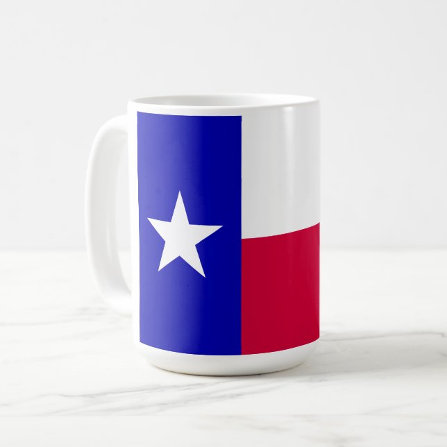 Mug Indicateur d'état du Texas (Devant gauche)