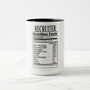 Mug Indices nutritionnels du recruteur