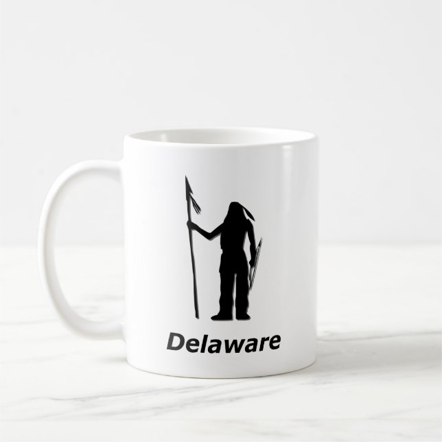 Mug Indien Delaware (Gauche)