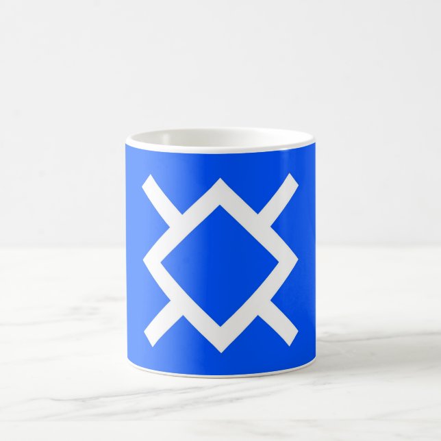 Mug Indigène ethnique du nord de l'Amérique de drapeau (Centre)