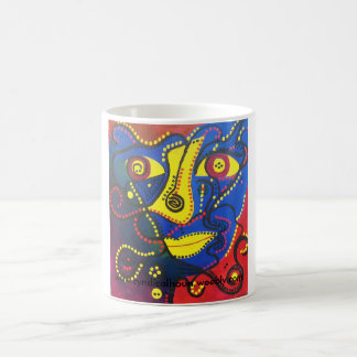 Mug Individu abstrait Portrait1