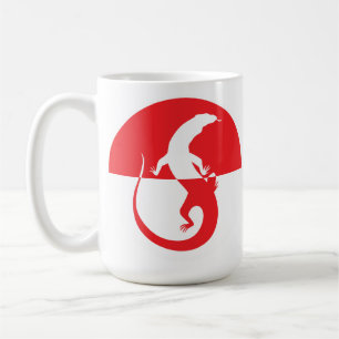 Mug Indonésie Komodo dragon Monitor Indonésie