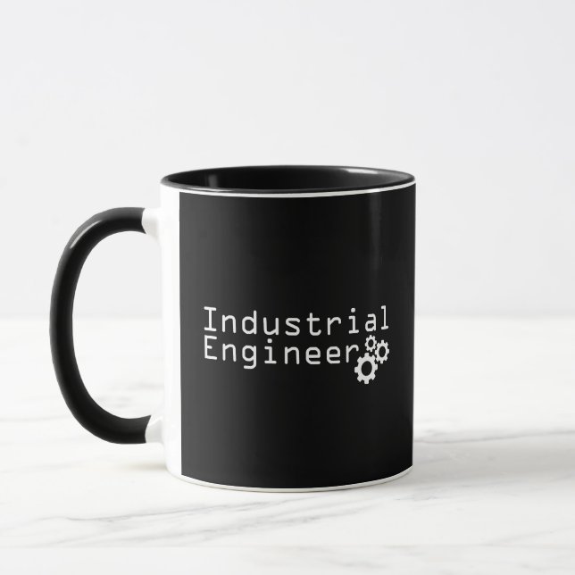Mug Industrial Engineering Funny Engineer (Gauche)