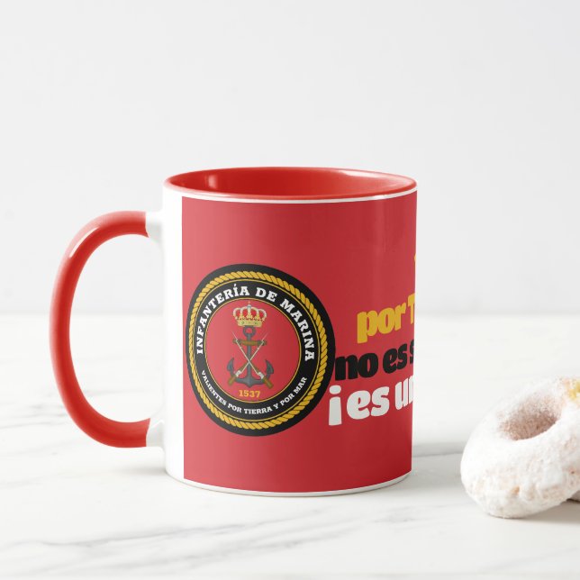 MUG INFANTERÍA DE MARINA (Avec donut)