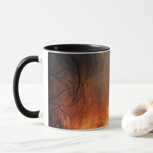 Mug Inferno (Avec donut)