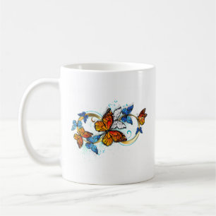 Mug Infinité de papillons monarques