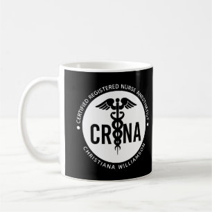 Mug Infirmière anesthésiste certifiée CRNA personnalis