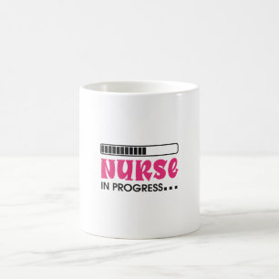 Mug Infirmière-cadeau en cours