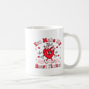 Mug Infirmière cardiaque Saint-Valentin Vous faites pa