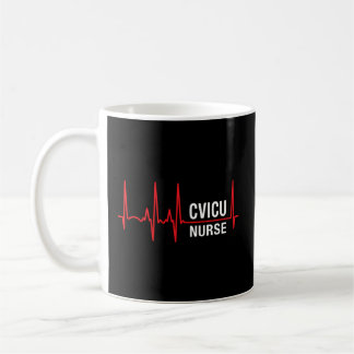 Mug Infirmière Cvicu Cardiovasculaire Icu Infirmière C