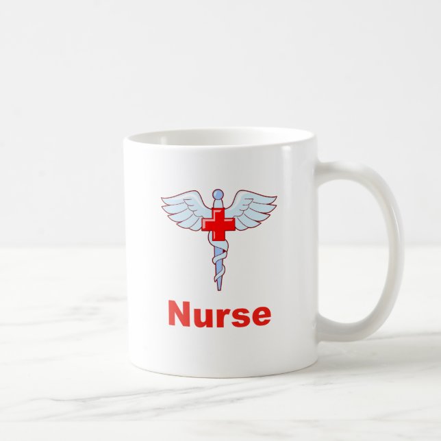 Mug Infirmière de caducée (Droite)
