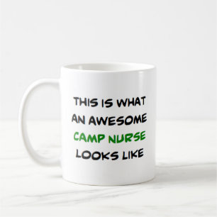 Mug infirmière de camp, génial
