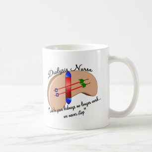 Mug Infirmière de dialyse "quand vos reins s'arrêtent