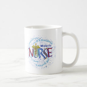 Mug Infirmière de la Midwoman Motto
