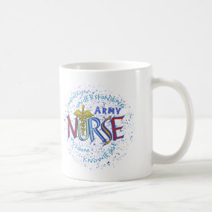 Mug Infirmière de l'armée de devise