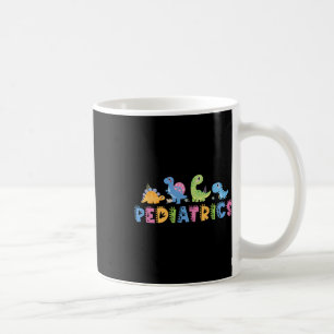 Mug Infirmière de l'équipe de pédiatrie Pédiatrie Dino