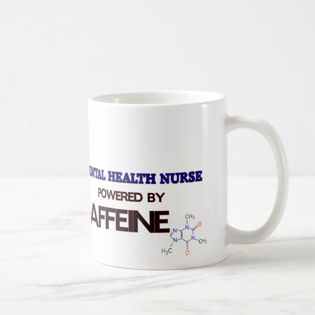Mug Infirmière de santé mentale actionnée par la (Droite)
