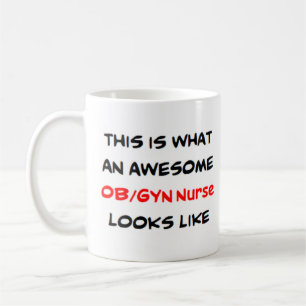 Mug infirmière de travail/gyn, génial