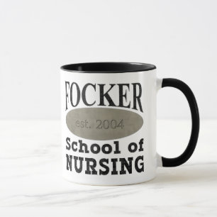 Mug Infirmière drôle d'école de soins infirmiers de