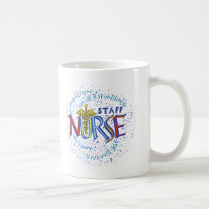 Mug Infirmière du personnel de Motto