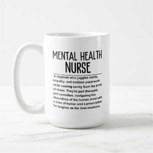 Mug infirmière en santé mentale