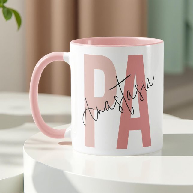 Mug Infirmière en soins infirmiers PA personnalisée As (Créateur téléchargé)