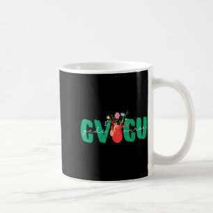 Mug Infirmière en soins intensifs cardiovasculaires pé