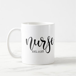 Mug Infirmière Est Année sur mesure Étudiante Infirmiè