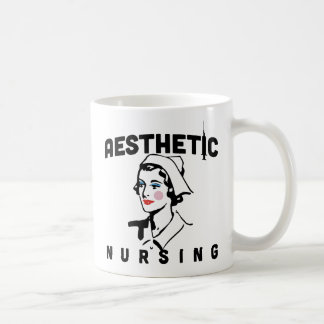 Mug infirmière esthétique personnalisée nom rn cadeau