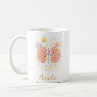 Mug Infirmière et technicien en néphrologie anatomique