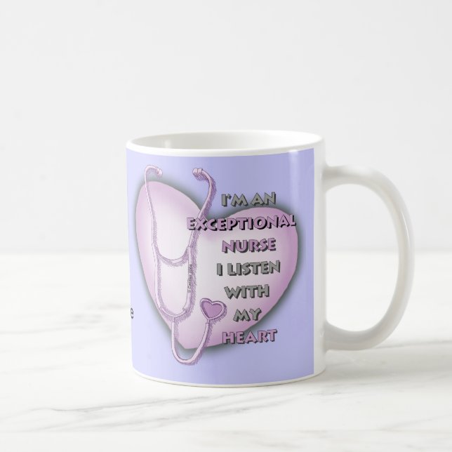 Mug infirmière exceptionnelle de Purple Heart (Droite)