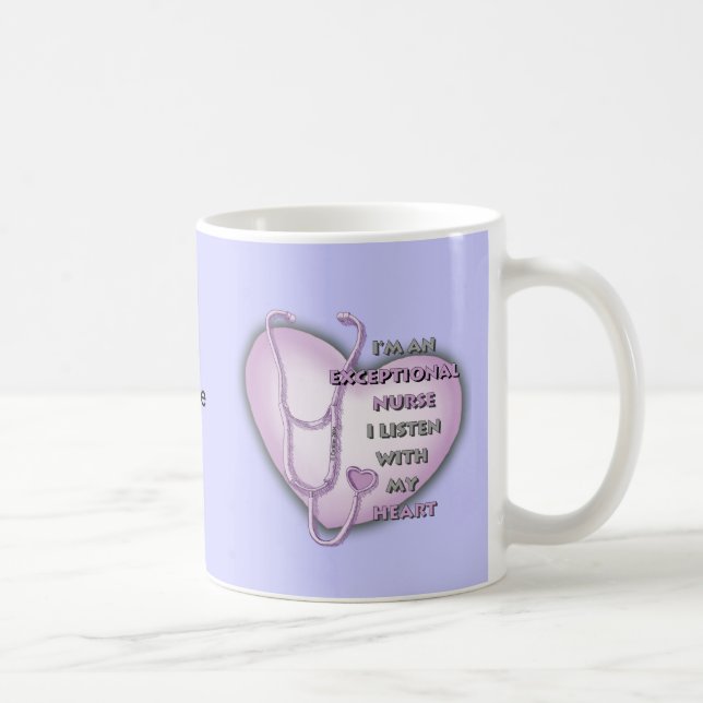 Mug infirmière exceptionnelle de Purple Heart (Droite)