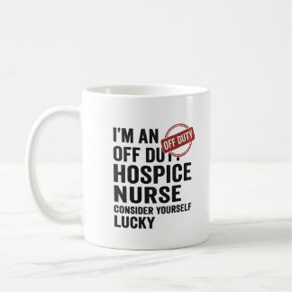 Mug Infirmière hospitalière hors service Drôle cadeau