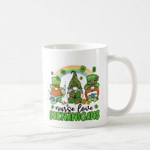 Mug Infirmière Love Shenanigans St. Patrick's