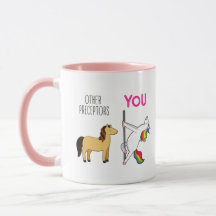 Infirmière marraine Funny Licorne Café