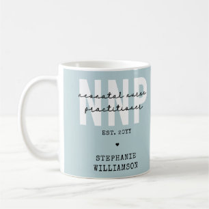 Mug Infirmière néonatale NNP personnalisée