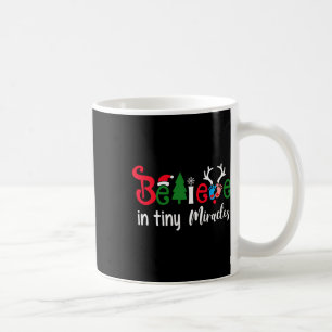 Mug infirmière nicu de Noël croire en de petits miracl