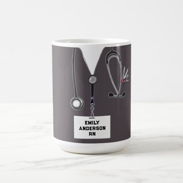 Mug Infirmière personnalisée (Centre)