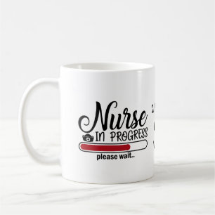 Mug Infirmière personnalisée en cours École de soins i