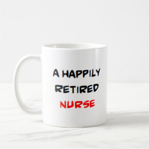 Mug infirmière retraitée