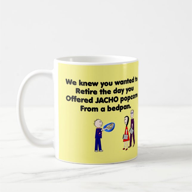 Mug Infirmière retraitée Art JACHO   (Gauche)