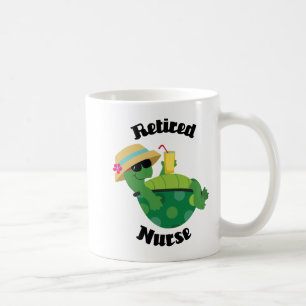 Mug Infirmière retraitée (tortue)
