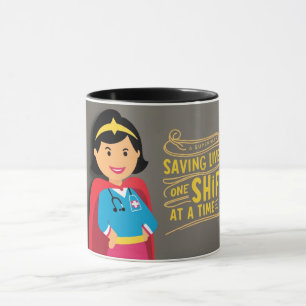 Mug "Infirmière Super-héroïne" en solde